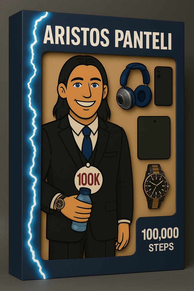 aristosp20's tweet image. Precision. Performance. Presence.
The mission is 100,000 steps a day — a commitment to discipline, endurance, and pushing beyond limits.
Not just a goal, but a lifestyle built on resilience and consistency.

#ProfessionalExcellence
#BuiltOnDiscipline
#100KSteps