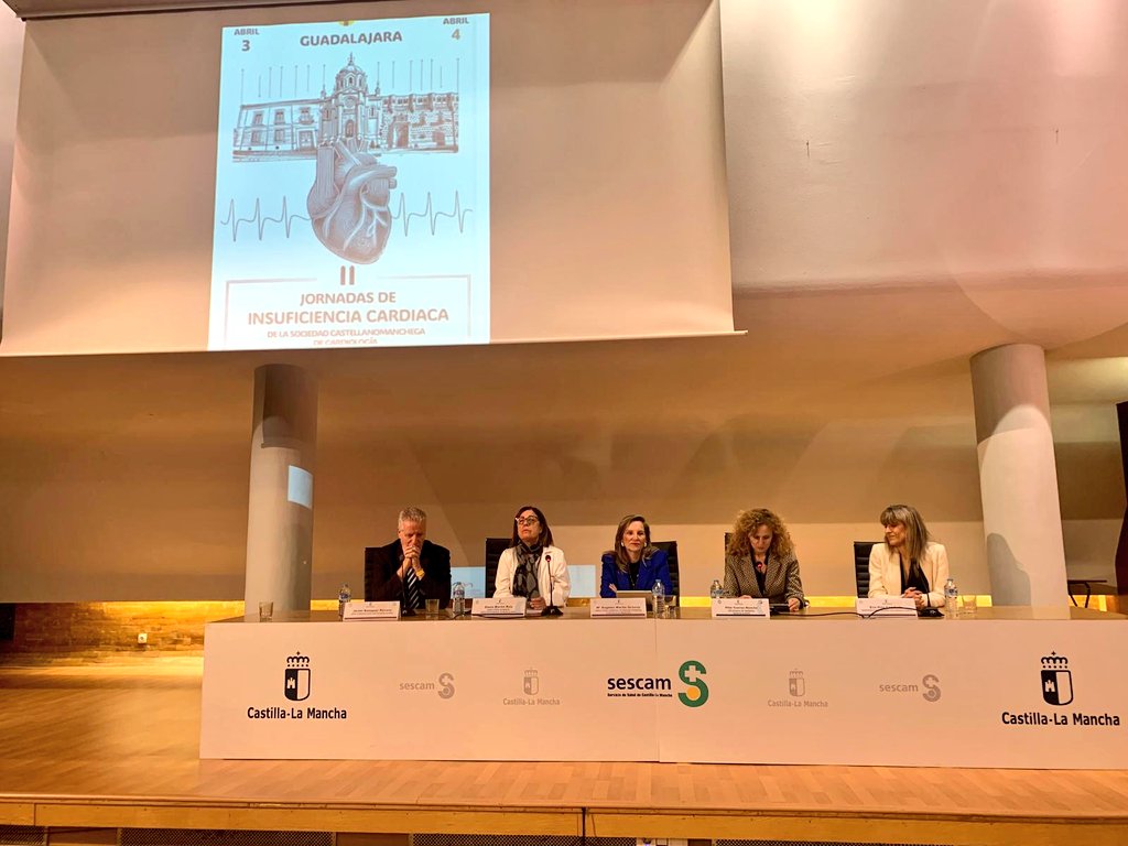 Inaugurando las jornadas de Insuficiencia Cardíaca de la #SCMC en #Guadalajara