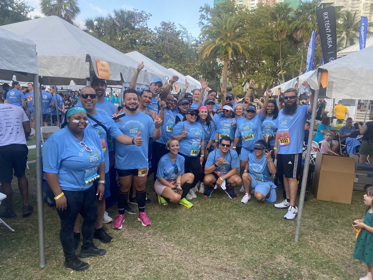 TitanAmerica's tweet photo. Our Titan Deerfield Beach Running Team at the 2025 Ft Lauderdale Lexus Corporate 5K Run this week.  We were proud to join about 50 other South Florida companies for the annual run/walk. The energy, motivation and spirit was unmatched. #TitanAmerica https://t.co/8Dgep6F07e