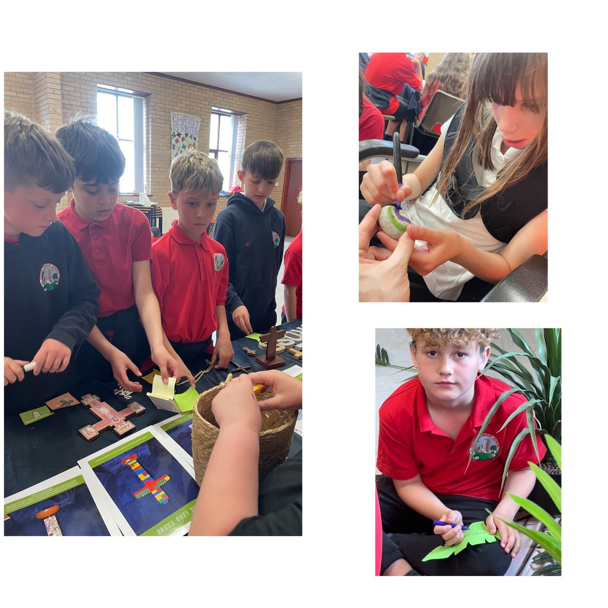 We enjoyed visiting the Church and learning about the Easter story today  #CatwgHumanities
