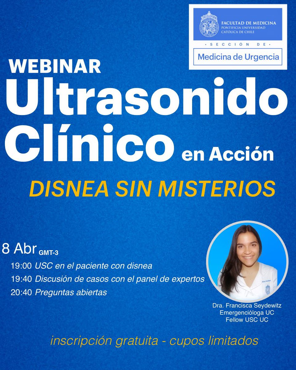 🔥 ¿Sabes realmente cómo abordar la disnea en segundos? 🔥
Cuando un paciente llega con falta de aire, cada decisión cuenta. 
🩺 Casos reales, tips prácticos y cero rodeos.
streamyard.com/watch/NZWiQEih…