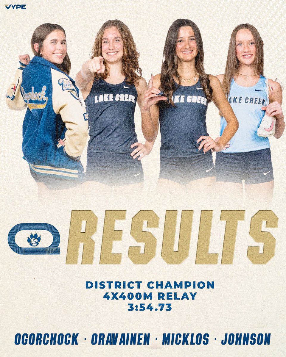 Lake Creek Women’s Track & Field tweet media