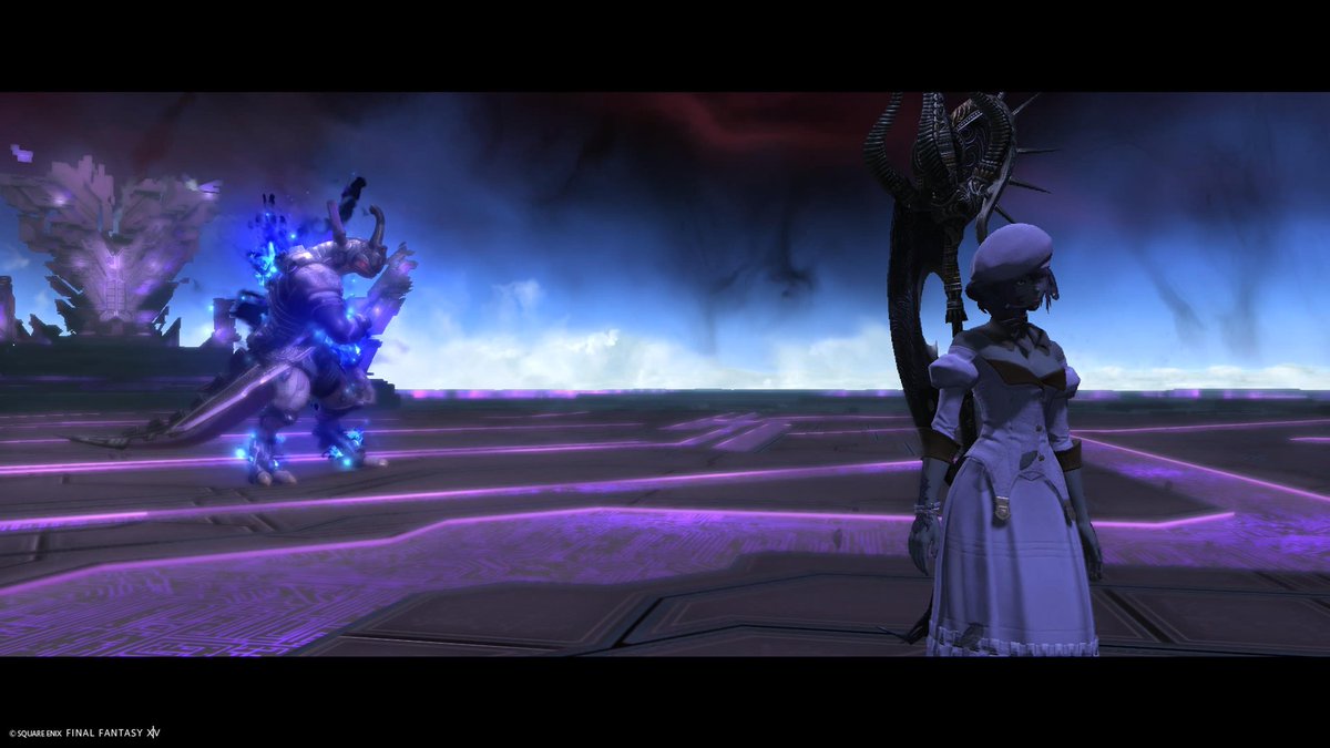sam_shultis's tweet photo. Nyx against the fiend himself... Zarool Ja. 👀💜 https://t.co/mLZY1T0iqo