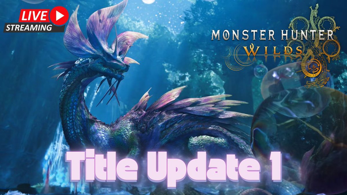 Headset2Audio's tweet image. 🚨 Monster Hunter Wilds Title Update 1 is HERE! 🚨 Mizutsune returns, and we’re diving into the first major update with live hunts, builds, and epic moments! 🔥🐉

🔴 LIVE NOW → twitch.tv/headset2audio
🔴 LIVE NOW → youtube.com/@headset2audio

#MonsterHunterWilds #Headset2Audio