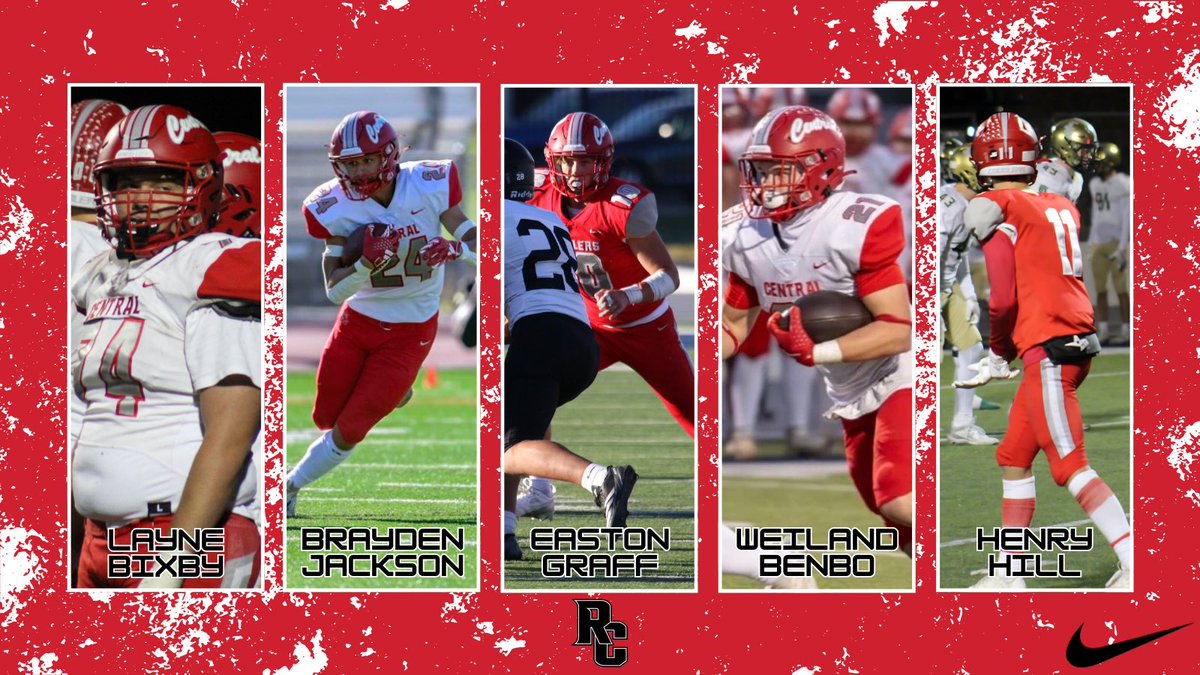 Rapid City Central Football (@rc_centralfb) on Twitter photo Introducing our 2025 Team Captains!
Layne Bixby <a href="/Layne_bix/">Layne Bixby</a>
Brayden Jackson <a href="/Brayden_jack24/">Brayden Jackson</a>
Easton Graff <a href="/e_ffarg/">Easton Graff 26'</a>
Weiland Benbo <a href="/weiland_benbo/">Weiland Benbo 26' RB/LB/FB</a>
Henry Hill <a href="/HenryHill2026/">Henry Hill</a>
#WinTheDay Introducing our 2025 Team Captains!
Layne Bixby <a href="/Layne_bix/">Layne Bixby</a>
Brayden Jackson <a href="/Brayden_jack24/">Brayden Jackson</a>
Easton Graff <a href="/e_ffarg/">Easton Graff 26'</a>
Weiland Benbo <a href="/weiland_benbo/">Weiland Benbo 26' RB/LB/FB</a>
Henry Hill <a href="/HenryHill2026/">Henry Hill</a>
#WinTheDay