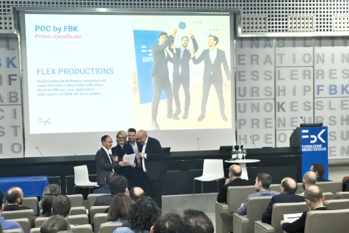 Con la prima edizione di #PoCbyFBK: Test your idea! @fbk_research premia 9 progetti di ricercatrici e ricercatori pronti a trasformare la #ricerca in #impresa. Oltre 500.000 € in finanziamenti, accesso a infrastrutture, formazione e network con investitori.