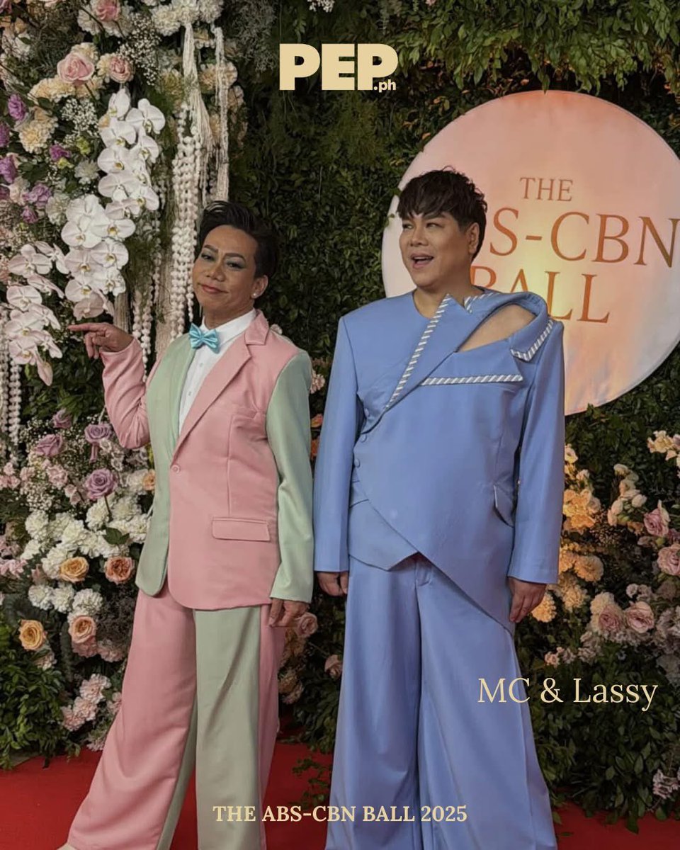 queenlassyofc's tweet photo. BRIGHTER TOGETHER ✨
LOOK: MC &amp; LASSY at the Solaire Resort North for  #ABSCBNBALL2025 #lassy #LassyMarquez  #mcmuah  #mcmuahcalaquian 
#itsshowtime  #beksbattalion 
@akosiLASSY https://t.co/IfQxbdBWe7