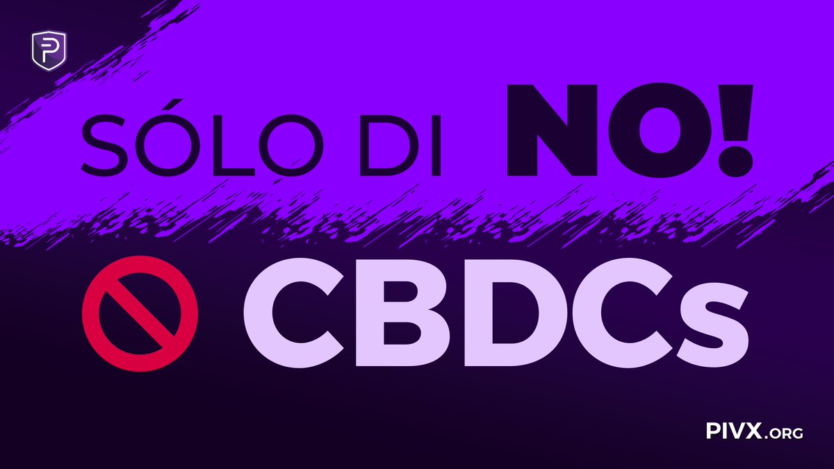 PIVX_Espanol's tweet photo. Una vez que la moneda digital del banco central esté vinculada a todas tus tarjetas de crédito y cuentas bancarias, se podrán implementar controles sociales. Si eres un disidente como yo, y hablas con la verdad, te silencian. Ed Dowd

#PIVX #NoCBDCs #PrivacyIsNormal