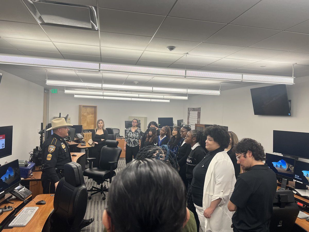 Eudora O’Brien (@eudoraobrien) on Twitter photo Mr. Kerr’s <a href="/Dekaneywildcat/">Dekaney High School</a> Criminal Justice classes visited the Harris County Greater Houston 911 Dispatch Center. These students were able to see an amazing dispatch center and learn how they can use their certification in the real world. <a href="/SpringISD_CTE/">SpringISD_CTE</a> Mr. Kerr’s <a href="/Dekaneywildcat/">Dekaney High School</a> Criminal Justice classes visited the Harris County Greater Houston 911 Dispatch Center. These students were able to see an amazing dispatch center and learn how they can use their certification in the real world. <a href="/SpringISD_CTE/">SpringISD_CTE</a>