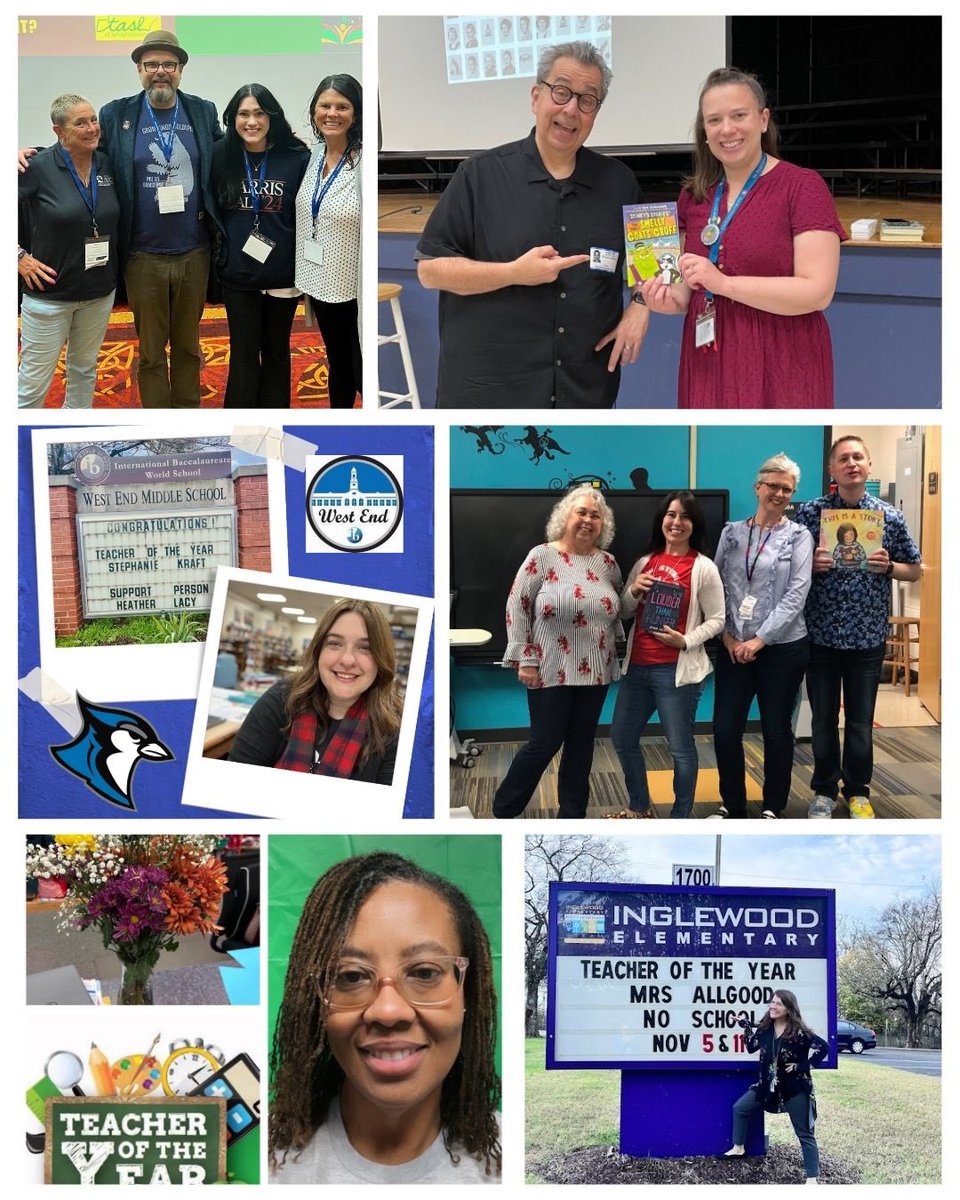 MNPSLibraries's tweet photo. Happy School Librarian Day to MNPS Librarians! This talented team of leaders ensures every student is known and is supported in literacy and academics. In short, THEY ROCK! Thank a school librarian today! 💙📚💛 @MetroSchools #mnpsreads #slm https://t.co/MxuPCWxI0j