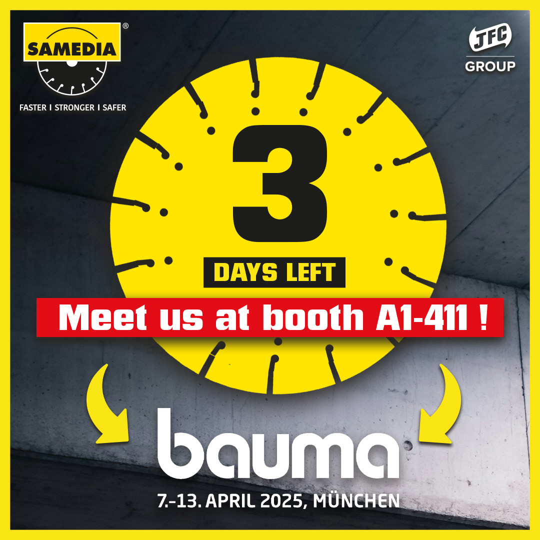 Samedia_Int's tweet photo. 🚨 3 Days Left! 🚨

Don't miss the chance to connect with our team and discover how SAMEDIA can help you work Faster, Stronger, and Safer.

We can’t wait to see you there!
📅 Date: April 7-13, 2025
📍 Location: Munich https://t.co/LB5iZl0MYC