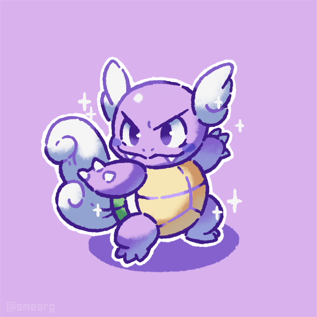 spunky lil wartortle 🐢🌊