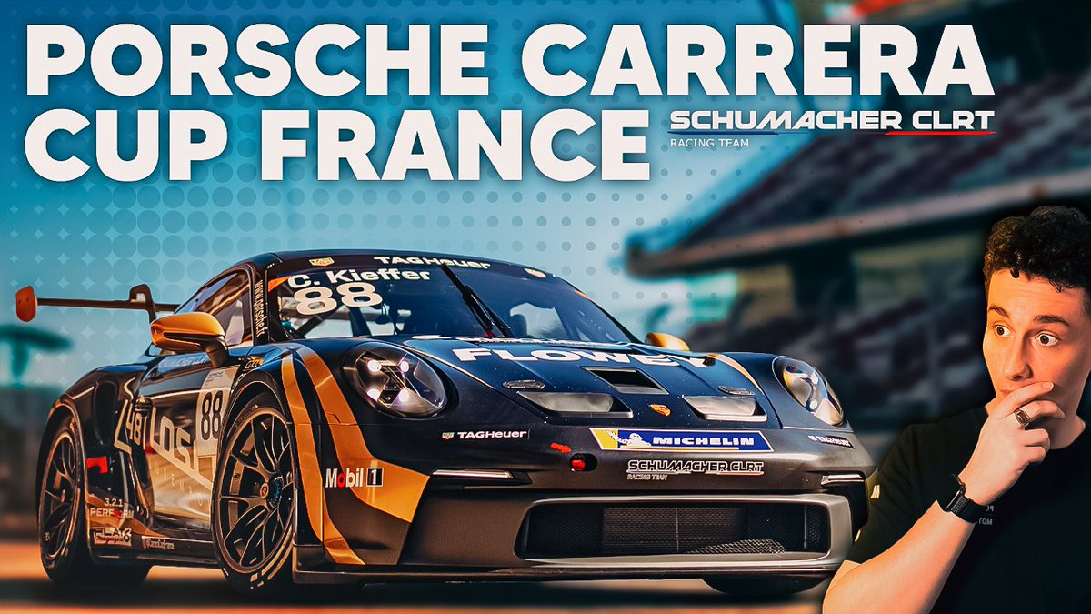 🚨 ANNONCE

Je vais commenter la Porsche Carrera Cup France avec Schumacher CLRT ! 🤯

Je t'explique tout juste ici ➡️ youtu.be/Z3NoOgfUbNU