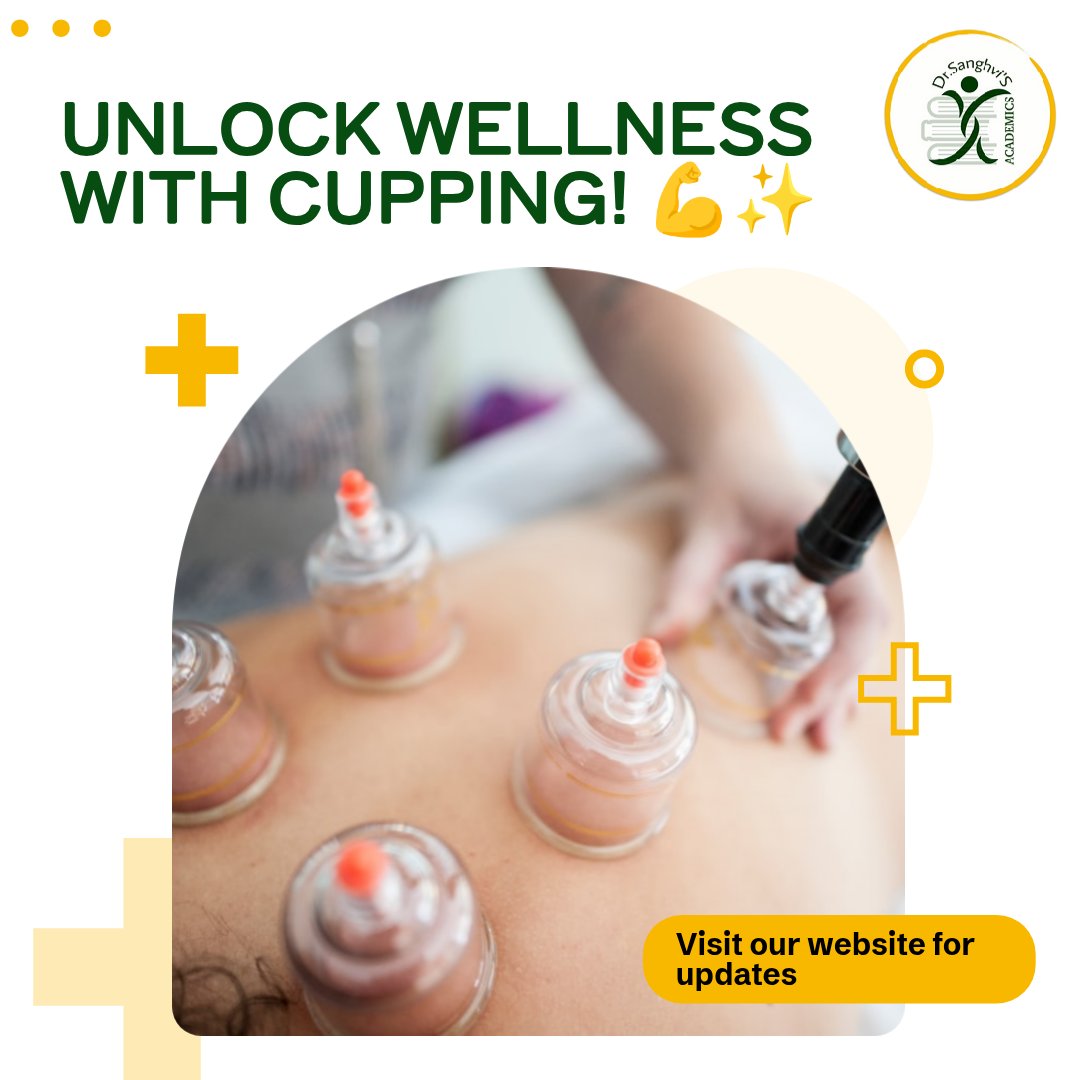 dsacademics's tweet photo. Explore the advantages of Cupping Therapy. https://t.co/BubAvmLg4E