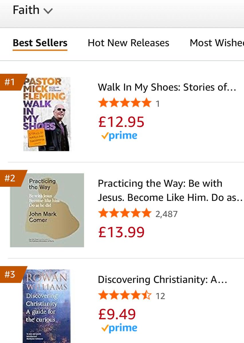 Michael Fleming (@pastorfleming) on Twitter photo Walk In My Shoes - #1 bestseller on Amazon thanks everyone the books a 1 best seller Walk In My Shoes - #1 bestseller on Amazon thanks everyone the books a 1 best seller