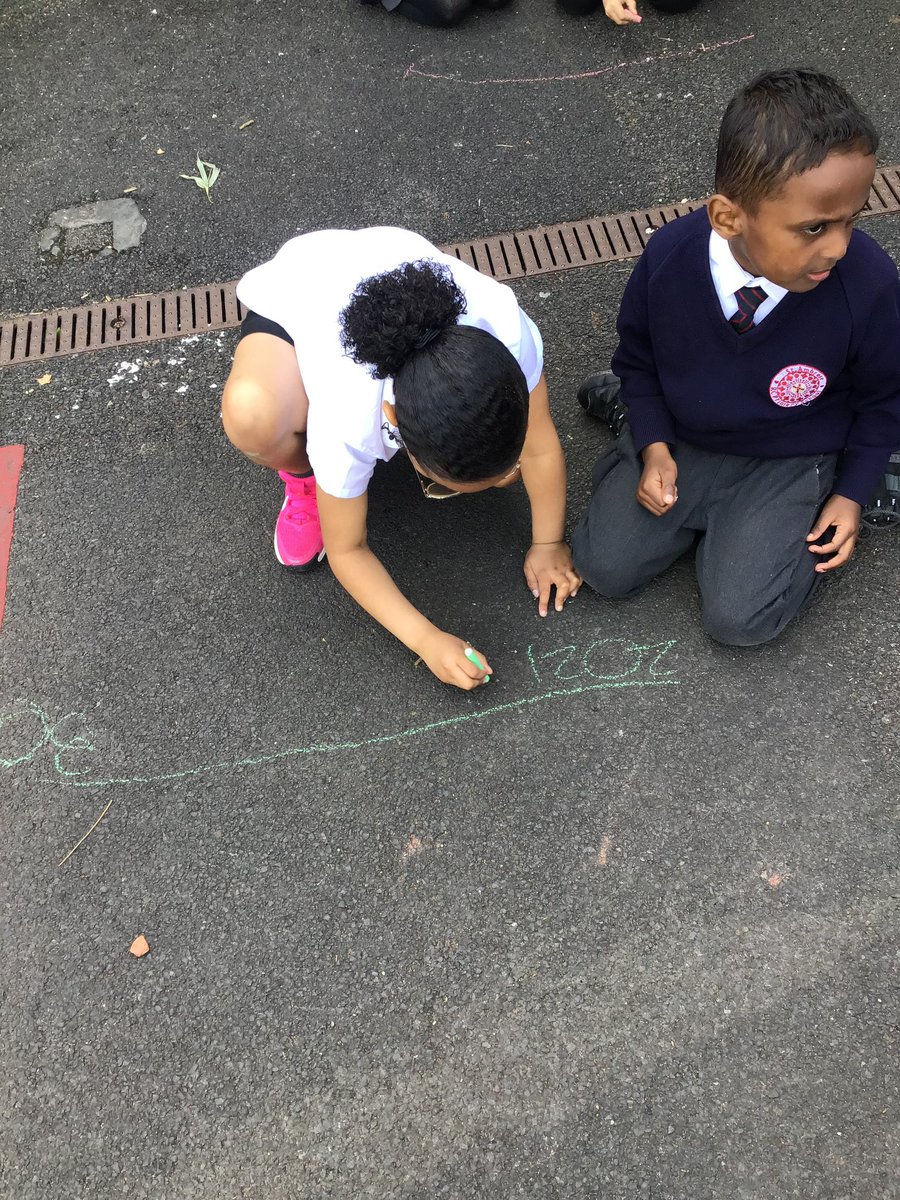 Year 1 have been making the most of the weather and taken their maths learning outside! 

#numberlines #numberlineto50 #year1 #year1maths #mathslearnjng #keystage1 #keystage1maths #welovemaths