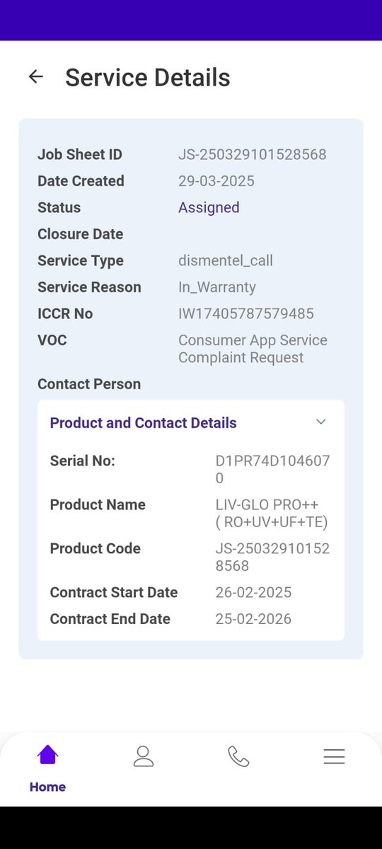 Sog32's tweet photo. @Livpure_India No response even after escalating multiple times,waste after sale service never going to recommend any1. https://t.co/JOrFoQZAJa