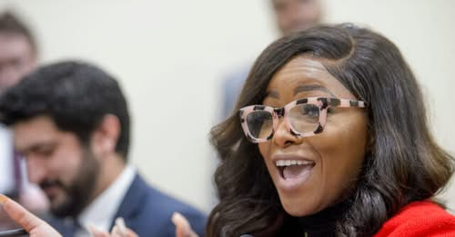 Rep. Crockett about being hired - "Hire me because I am black,” and she was hired. What a clueless #DEI hire, and no wonder she's acting like a real #thug in the House!