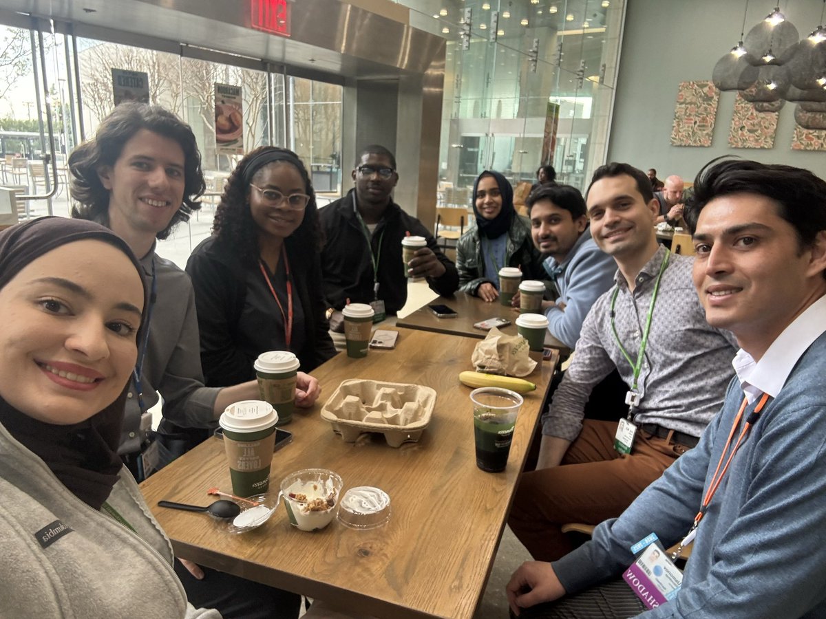 ZuckerPathRes's tweet image. Today’s Coffee and Chat ☕️ following another stimulating gross conference at LIJ