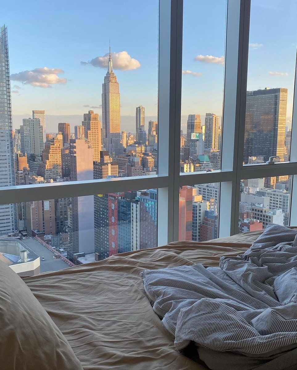 Bedroom view in NYC.