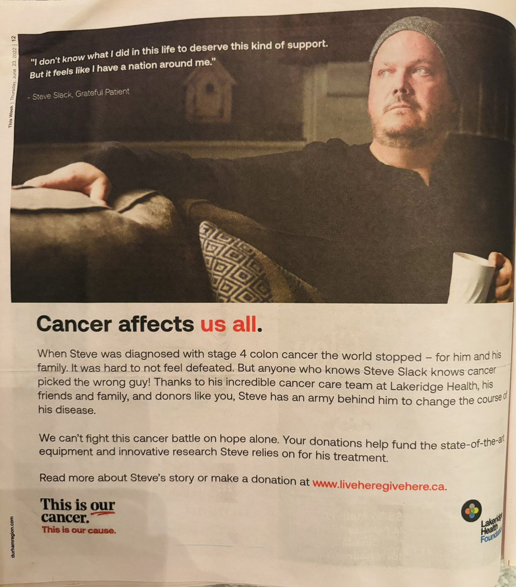 steveslacker's tweet photo. .@LHFoundation_ invited me&others out last night for a tour of the new PET CT that was purchased w/funds raised during the #OurCancer Campaign.This is a big win for cancer care in Durham Reg, & I wanted to share this since so many donated!What an amazing result for our community! https://t.co/kKCD4dL6QQ