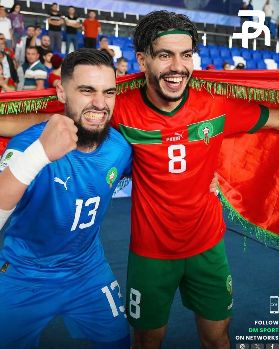🚨🇲🇦 Le Maroc grimpe d’une place au classement FIFA de futsal et se retrouve désormais 6e mondial ✅🔝

👉 Le Brésil et le Portugal dominent le classement avec respectivement, la première et la deuxième place.