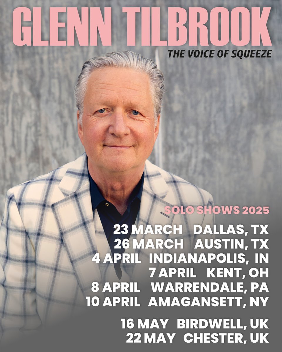 Glenn Tilbrook (@glenntilbrook) on Twitter photo The last four headline solo shows in the USA over next week, starting tonight in Indianapolis. Then to Kent, Warrendale, and off to the Hamptons and Amagansett, joined at all shows by <a href="/leontilbrook/">Leon Tilbrook</a> - last chance for tickets from glenntilbrook.com The last four headline solo shows in the USA over next week, starting tonight in Indianapolis. Then to Kent, Warrendale, and off to the Hamptons and Amagansett, joined at all shows by <a href="/leontilbrook/">Leon Tilbrook</a> - last chance for tickets from glenntilbrook.com