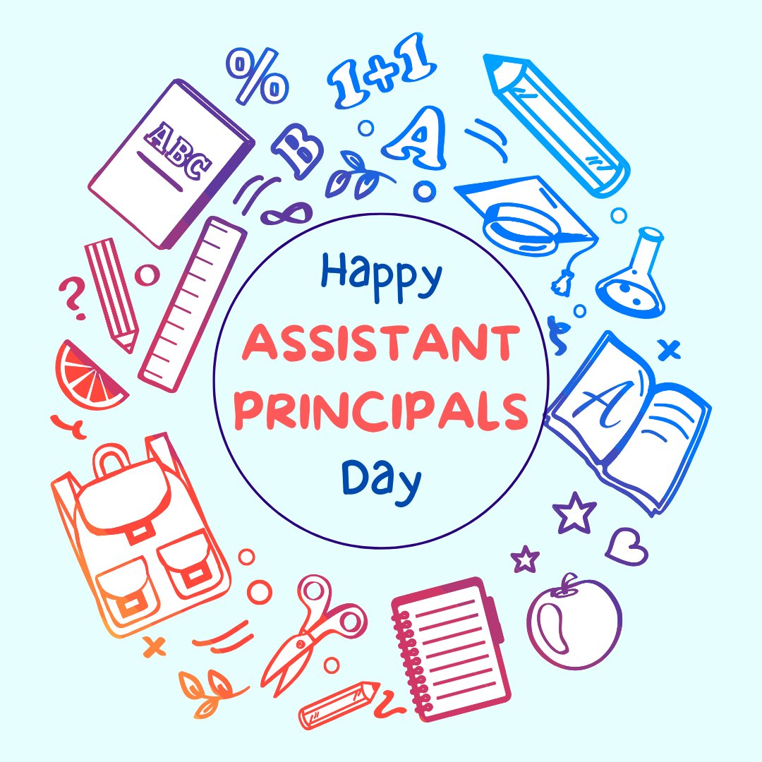 Happy Assistant Principals Day to all of our incredible APs in Comal ISD! You make a huge impact on our students, staff, and schools every single day. Thank you for all that you do! #comalisd #growinggreatness