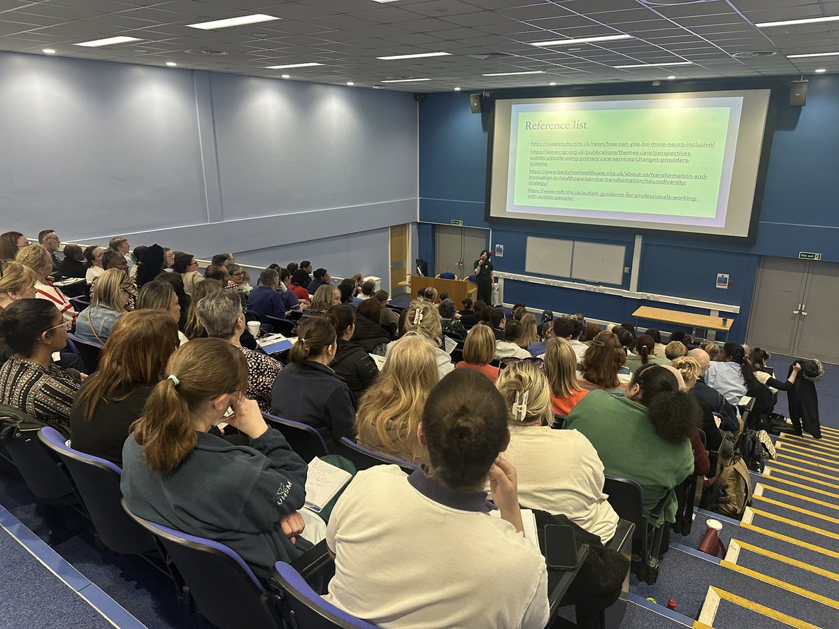Fantastic end to our Autism Acceptance Celebrations with the MFT Autism Acceptance Conference! 
Big thank you to all of our speakers! 
<a href="/MFTnhs/">MFT NHS</a>