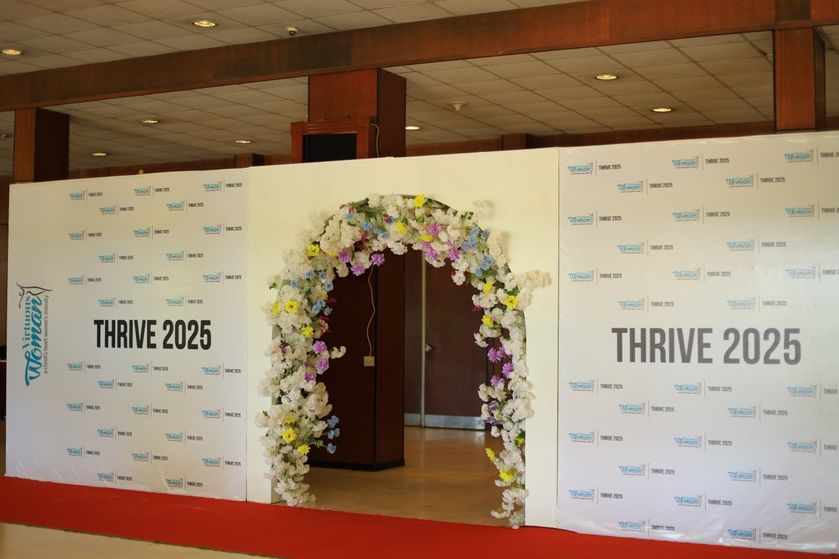 Ladies and gentlemen, this is the day!
#Thrive #VirtuousWoman2025