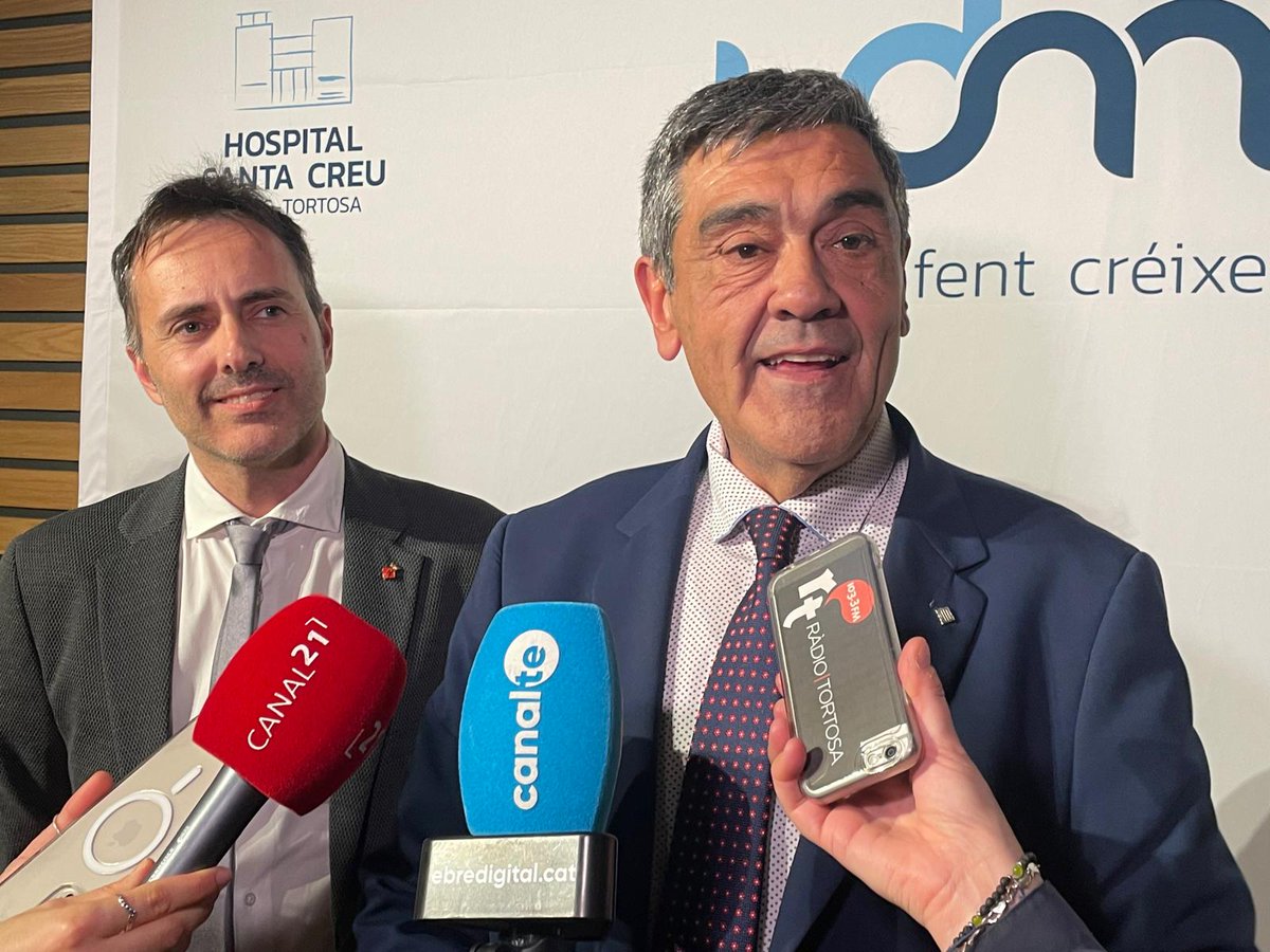 Celebrem els 25 anys de la unitat docent multiprofessional especialitzada en geriatria de l'Hospital de la Santa Creu de Jesús on s'han format una trentena de professionals, essent la única de TGN i TE. Un orgull pel territori. Gràcies a tots i totes que ho heu fet possible.