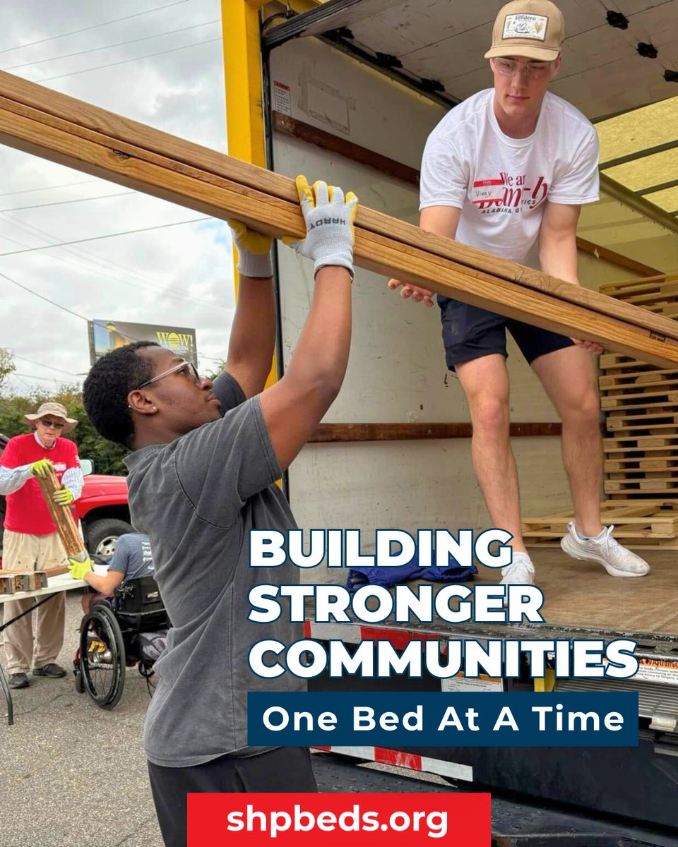 When children in our community lack something as essential as a bed, it's not just their problem—it's ours too. At Sleep in Heavenly Peace, we believe that community strength is measured by how we care for our most vulnerable members. 💙🛌

➡️ shpbeds.org