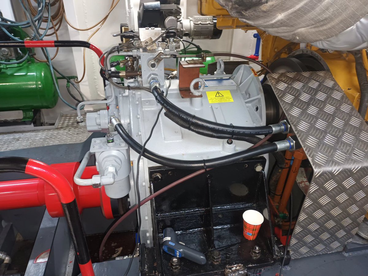 Proefvaart nieuwe Reintjes keerkoppeling Thetis bij #hoekman #urk #reintjesbenelux