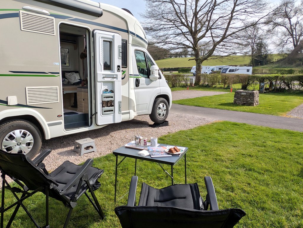 David ALDRED (@daldred007) on Twitter photo 007 is out and about again!
Just arrived <a href="/Media_CAMC/">C and M Club Media</a> <a href="/candmclub/">Caravan and Motorhome Club</a> Dornafield near Newton Abbot.
Pitched up and time for tea and cake plus a catch up on the latest CAMC magazine!
#atouraroundtheuk #mychausson #GetAwayTourWay
#Devon #motorhome 007 is out and about again!
Just arrived <a href="/Media_CAMC/">C and M Club Media</a> <a href="/candmclub/">Caravan and Motorhome Club</a> Dornafield near Newton Abbot.
Pitched up and time for tea and cake plus a catch up on the latest CAMC magazine!
#atouraroundtheuk #mychausson #GetAwayTourWay
#Devon #motorhome