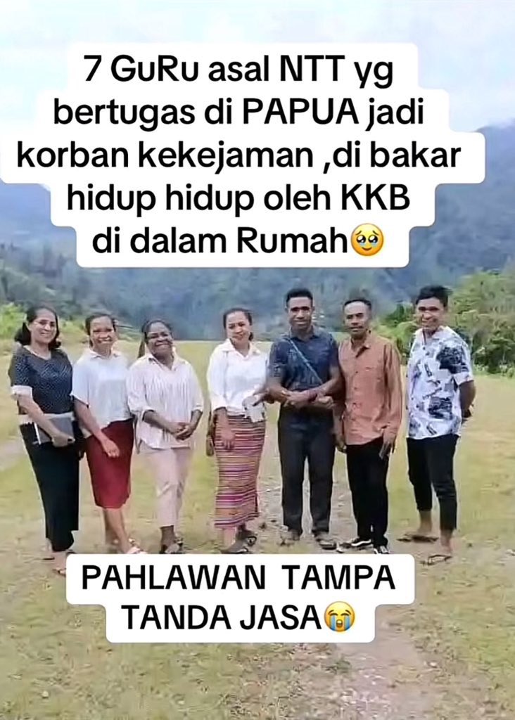 Selamat Jalan Pahlawan Tanpa Tanda Jasa🥀

KK8 terlalu kej*m, para korban diketahui dari berbagai daerah di NTT🚨