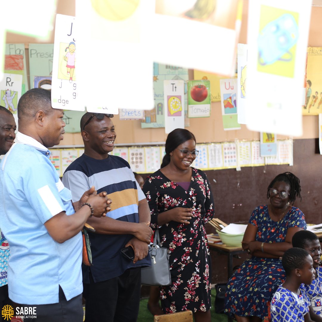Mr. John Ranson Kumawor, Deputy Director of Education Greater Accra, visited Sabre-supported schools in LaNMMA to see play-based learning in action.
🗣️He praised the KG Classrooms: “attractive &amp; alive”
🔄Next steps: monitoring visits to track progress
#SabreEducation #ECE