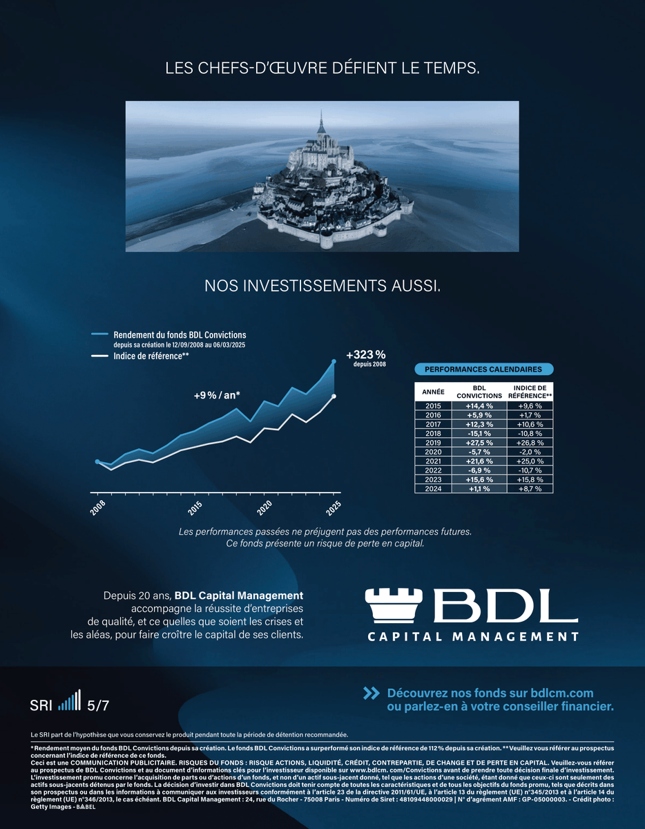 BDL Capital Management est très heureux de vous présenter notre nouvelle campagne.

Pour en savoir plus sur BDL : bdlcm.com