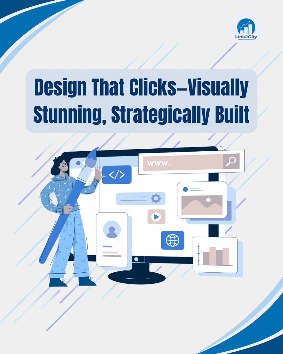 link2city's tweet photo. ✨First Impressions Matter—Make Yours Unforgettable

Let’s build a site that doesn’t just look good—it works hard for your business.

🔗 Explore more: https://t.co/oldLE6uKHQ

#Link2City #SEOExperts #SEOAgency #SEOMarketing #StandOutOnline #WebDesignExperts #CustomDesignSolutions https://t.co/WF7bYtfu5S
