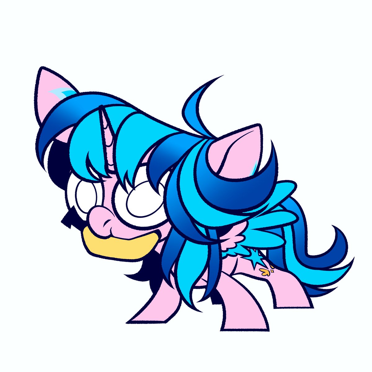 Neonishe's tweet image. Banana.
#mlp #mylittlepony #art