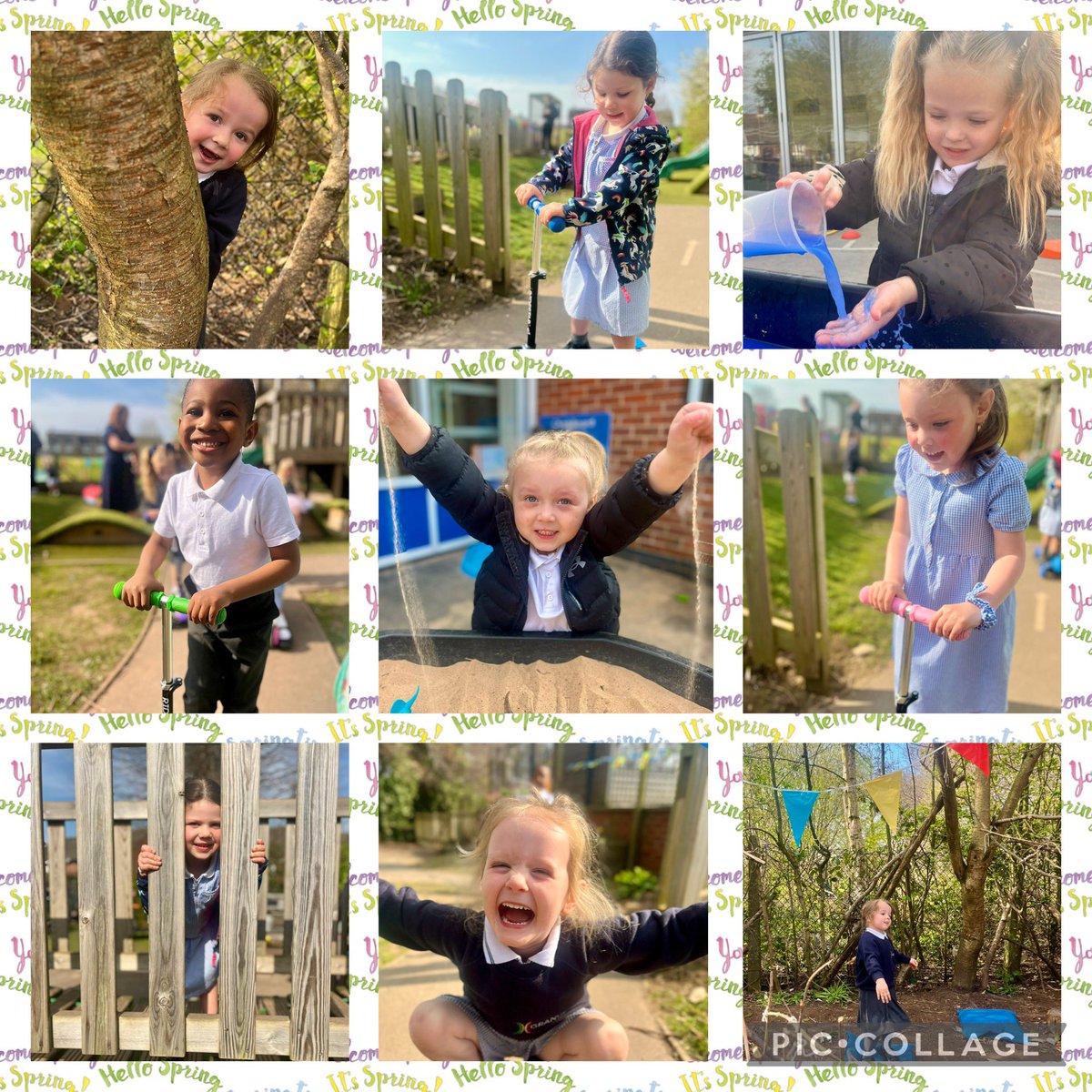 Nursery have had a wonderful time this week. We explored different textures outdoors, joined in lots of activities and built on friendships 😊☀️🌷