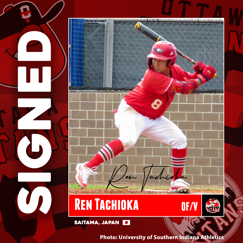 ottawa_titans's tweet photo. OFFICIAL: New guys! ✍

The Titans have signed RHPs Dazon Cole and Brandon Marklund 🍁, as well as INF Jo Oyama and OF Ren Tachioka!

#HereToStay
