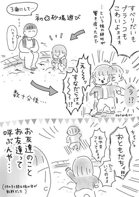 昨日の公園の描ききれなかった部分🌸

 #育児絵日記 