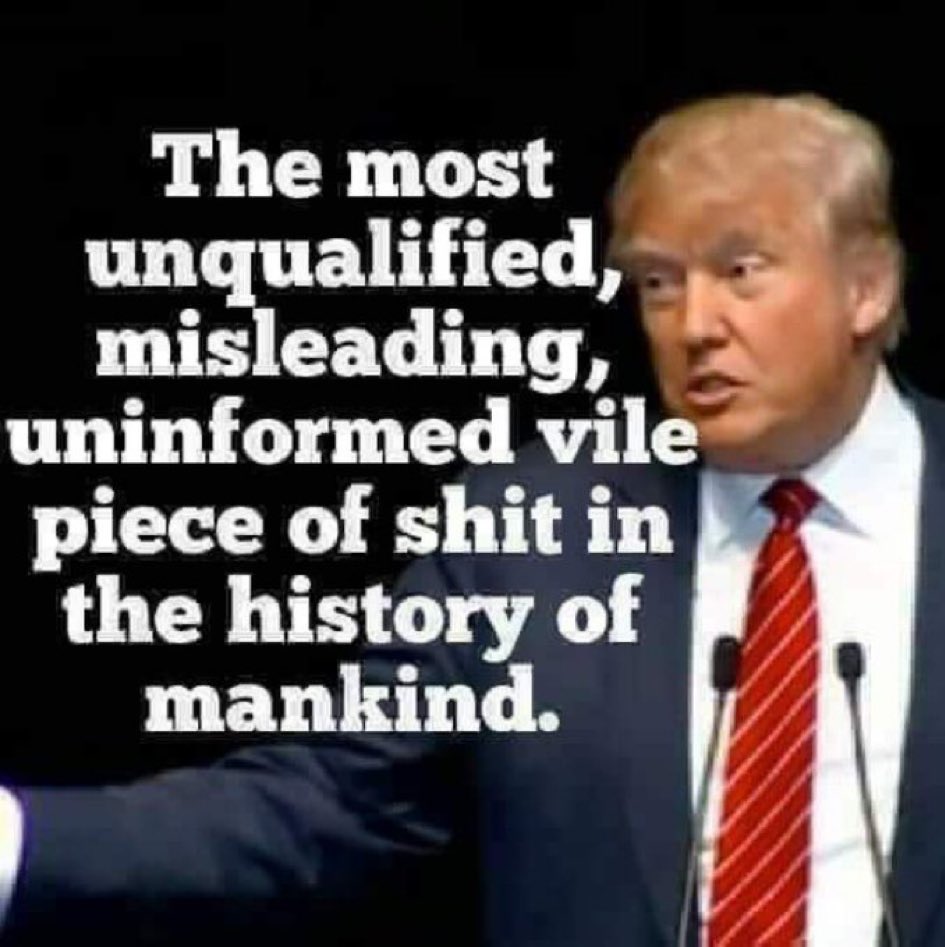 HawkeyeTownsend's tweet image. Worst president in American history