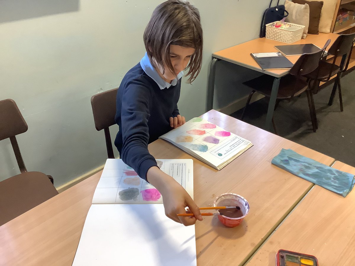 MissSP_Thatto's tweet photo. We have been using water colours in Art. We have looked at different techniques and effects #ThattoPrim_Art https://t.co/eT7XTlqtGZ