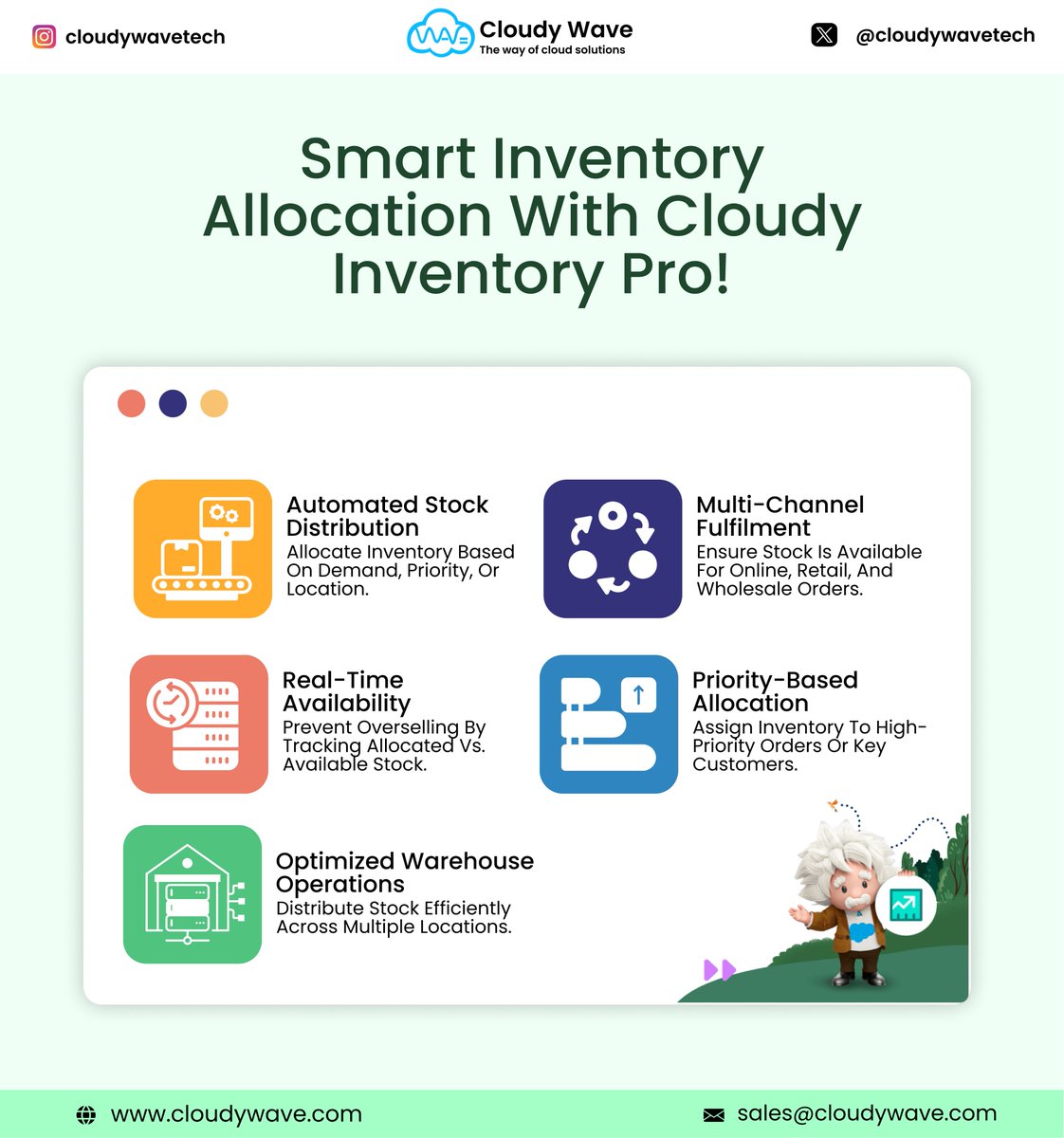 cloudywavetech's tweet image. 📦 Cloudy Inventory Pro
Smart, automated stock allocation to prevent overstocking or stockouts.
✅ Multi-channel fulfillment
✅ Real-time tracking
✅ Priority-based allocation

🚀 Optimize inventory, boost satisfaction!
🔗 cloudywave.com
💬 How do you handle inventory?👇