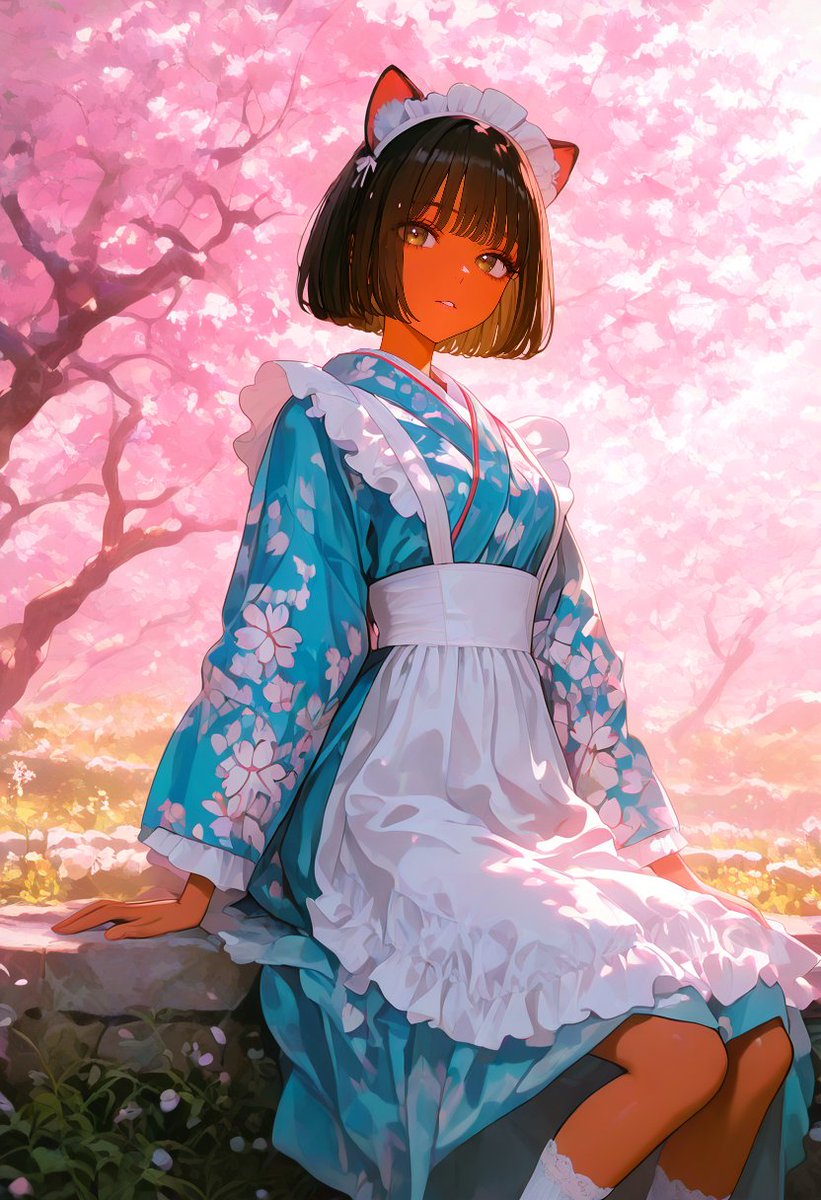 Daily maid (1/2)

#AIart #AIgirl
