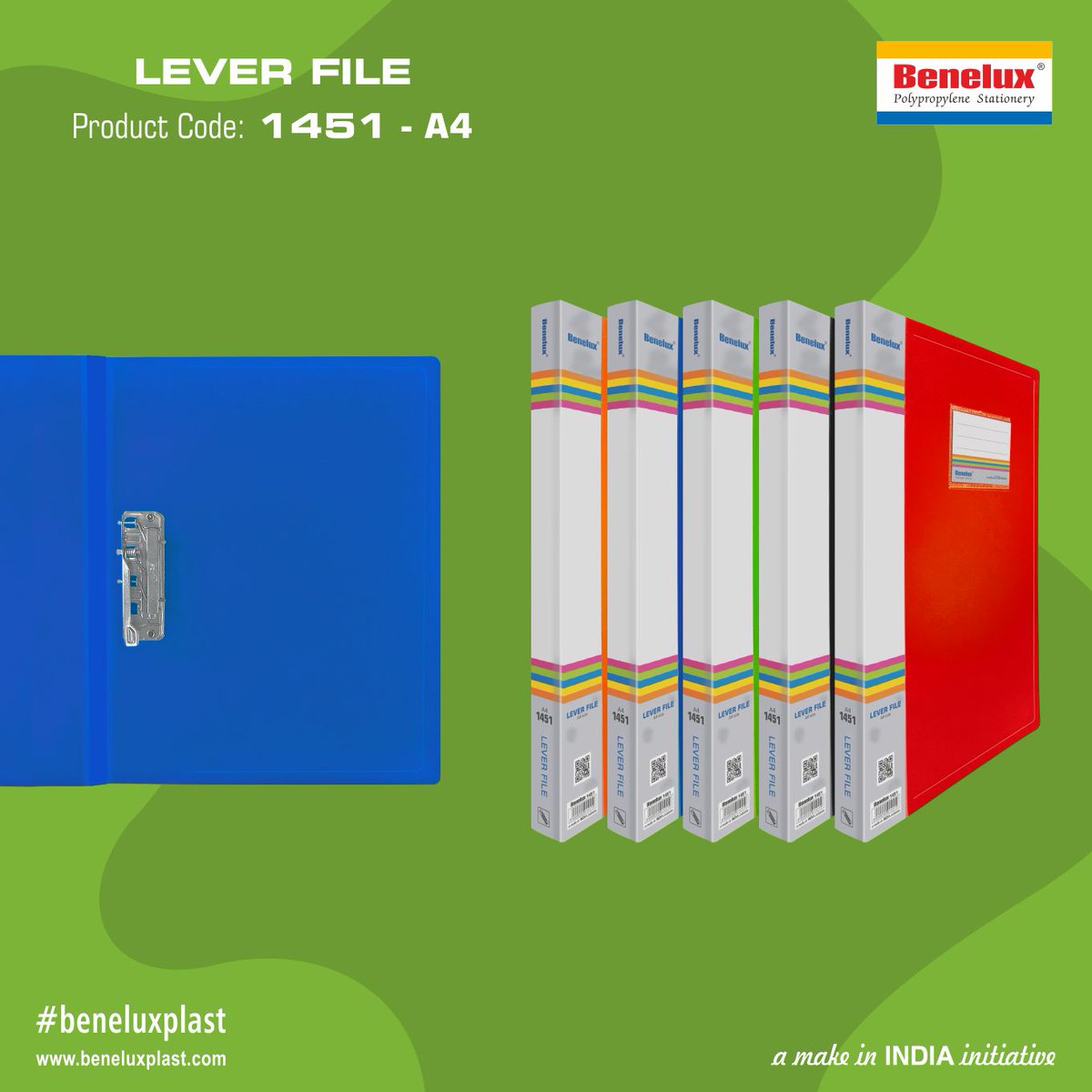 beneluxplast's tweet photo. New Arrival
Product Code: 1451 A4 size Lever File
Sheet Protector - https://t.co/qPr7mHdTWK
#beneluxplast #plasticfilefolder #sheetprotector #buttonfilefolder #expandablefilefolders #stickfile #clearbook #documentfilefolder #clearbagfile #officesupplies #stationery https://t.co/mdbyu3RyOc