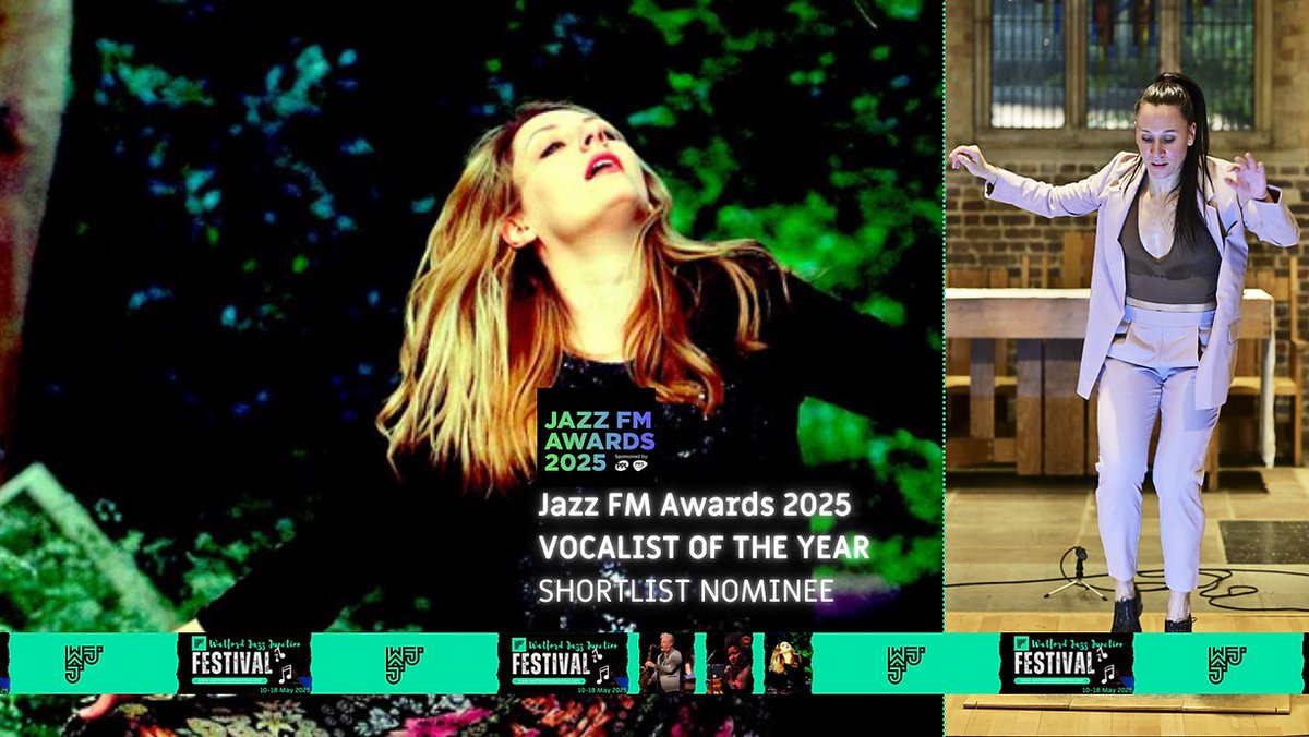 🎶 Watford Jazz Junction Festival | 10–18 May 2025
🎻 Alice Zawadzki: Invented Folklore
📅 Sat 17 May | 19:30–22:00
📍 Watford Pump House Theatre

Jazz FM ‘Vocalist of the Year’ nominee Alice Zawadzki headlines the final night with a world-first show: watfordjazzjunction.com/event-details/…