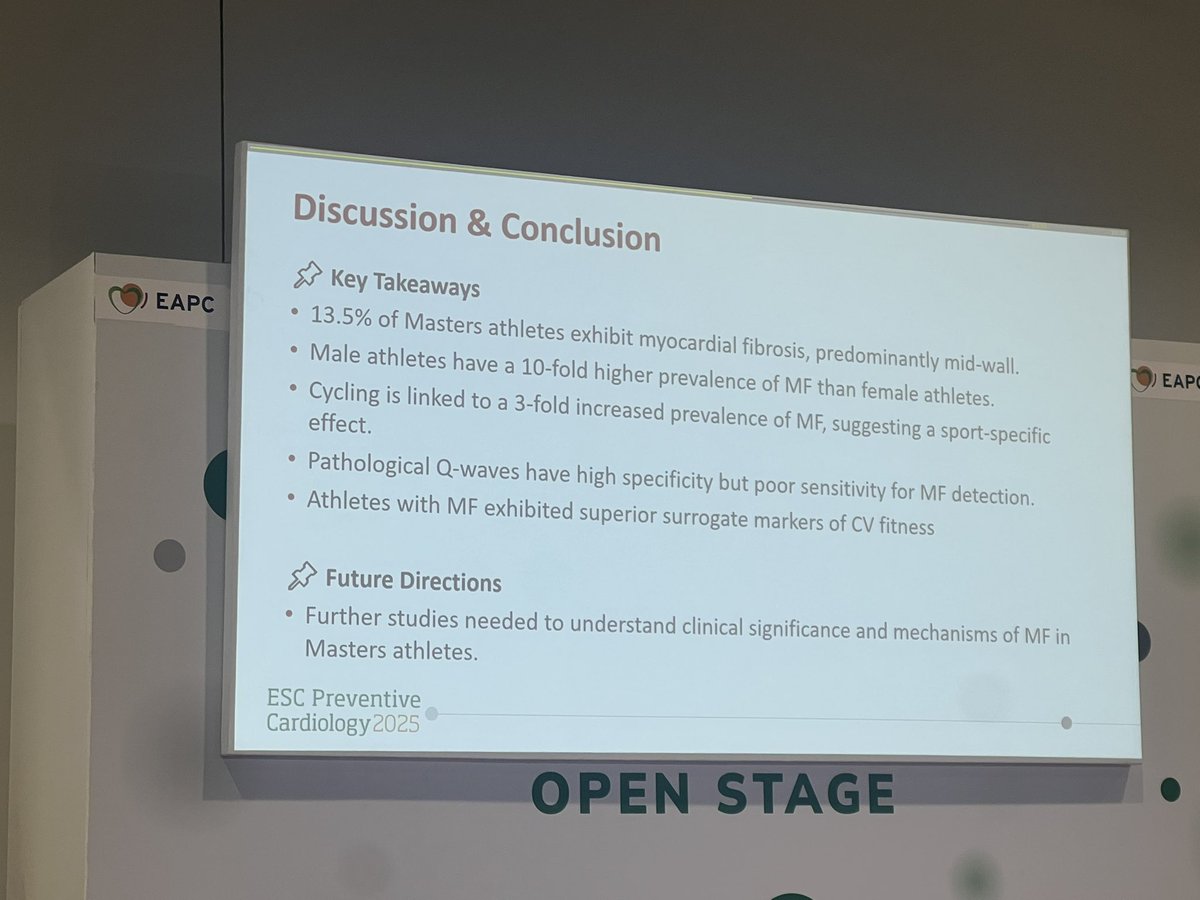 Sanjay Sharma (@ssharmacardio) on Twitter photo Excellent presentation on a large cohort experience of the magnitude, demographics and predicts of myocardial fibrosis in athletes by <a href="/Sfyyaz/">Saad Fyyaz</a> <a href="/CRY_UK/">CRY</a> <a href="/MichaelPapadak2/">Prof Michael Papadakis</a> <a href="/DrRaghavBhatia/">Raghav Bhatia</a> <a href="/CityStGeorges/">City St George's, University of London</a> #ESCPrev2025 Excellent presentation on a large cohort experience of the magnitude, demographics and predicts of myocardial fibrosis in athletes by <a href="/Sfyyaz/">Saad Fyyaz</a> <a href="/CRY_UK/">CRY</a> <a href="/MichaelPapadak2/">Prof Michael Papadakis</a> <a href="/DrRaghavBhatia/">Raghav Bhatia</a> <a href="/CityStGeorges/">City St George's, University of London</a> #ESCPrev2025