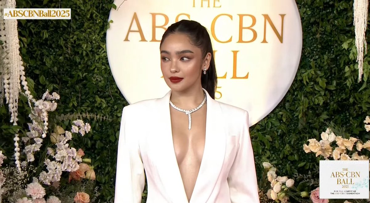 2024’s Most Beautiful Face #AndreaBrillantes for #ABSCBNBall2025 ❤️💚💙